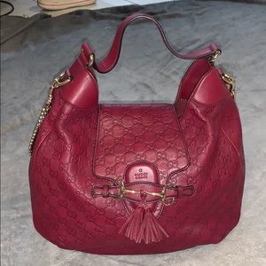 Gucci Guccissima Emily hobo purse